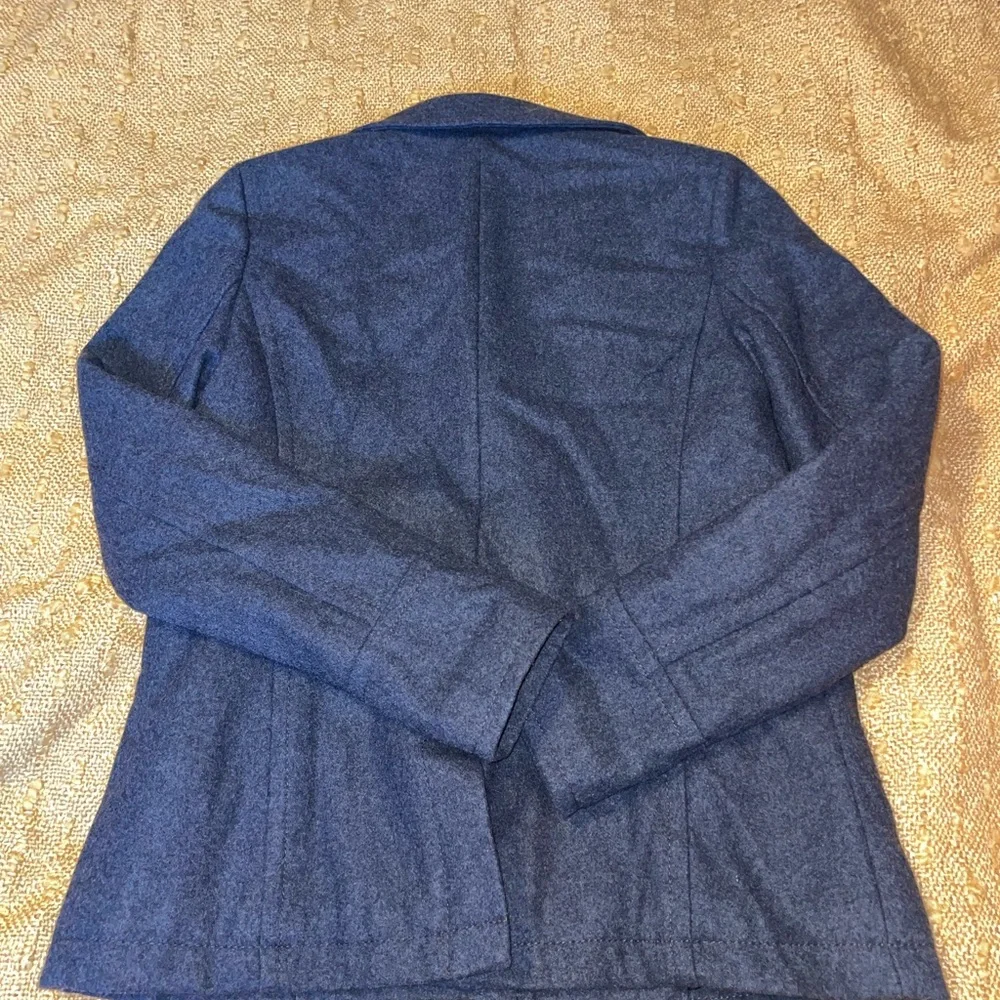 Charcoal Grey Wool Blend American Eagle Peacoat - Picture 11 of 11